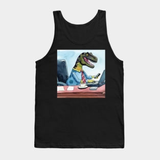 T-Rex is a Boss Tank Top